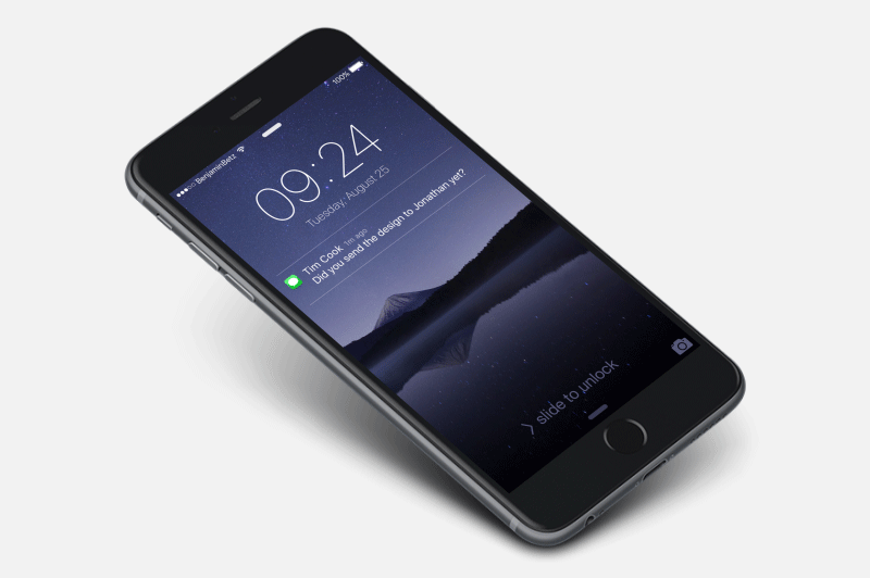iOS Lockscreen Cal 01